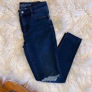 American Eagle Hi-Rise jegging size 2 short!!